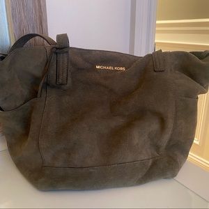 Michael Kors army green purse